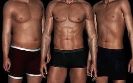 他院の脂肪吸引の失敗修正を希望する男性ゲスト