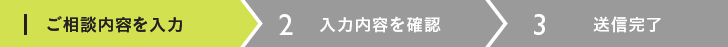 1.ご相談内容を入力